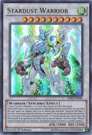 Stardust Warrior [SDSE-EN040] Ultra Rare | Arkham Games and Comics