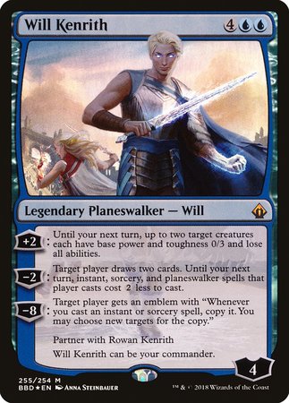 Will Kenrith (Alternate Art Foil) [Battlebond] | Arkham Games and Comics