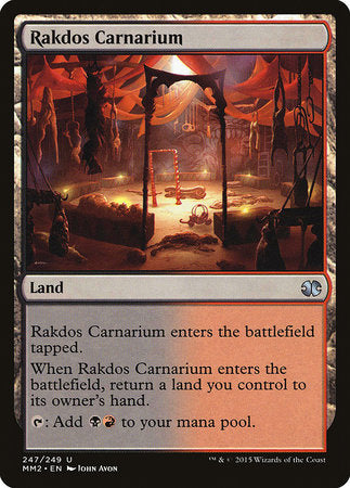 Rakdos Carnarium [Modern Masters 2015] | Arkham Games and Comics