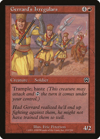 Gerrard's Irregulars [Mercadian Masques] | Arkham Games and Comics