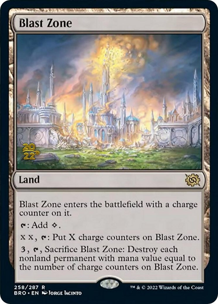 Blast Zone (258) [The Brothers' War: Prerelease Promos] | Arkham Games and Comics