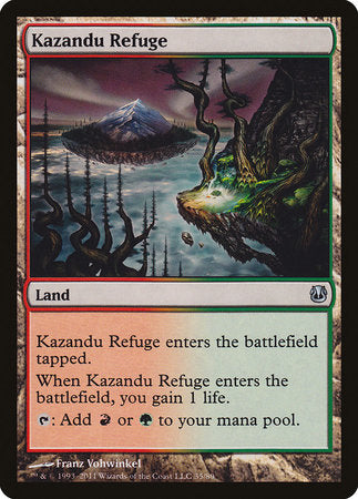 Kazandu Refuge [Duel Decks: Ajani vs. Nicol Bolas] | Arkham Games and Comics