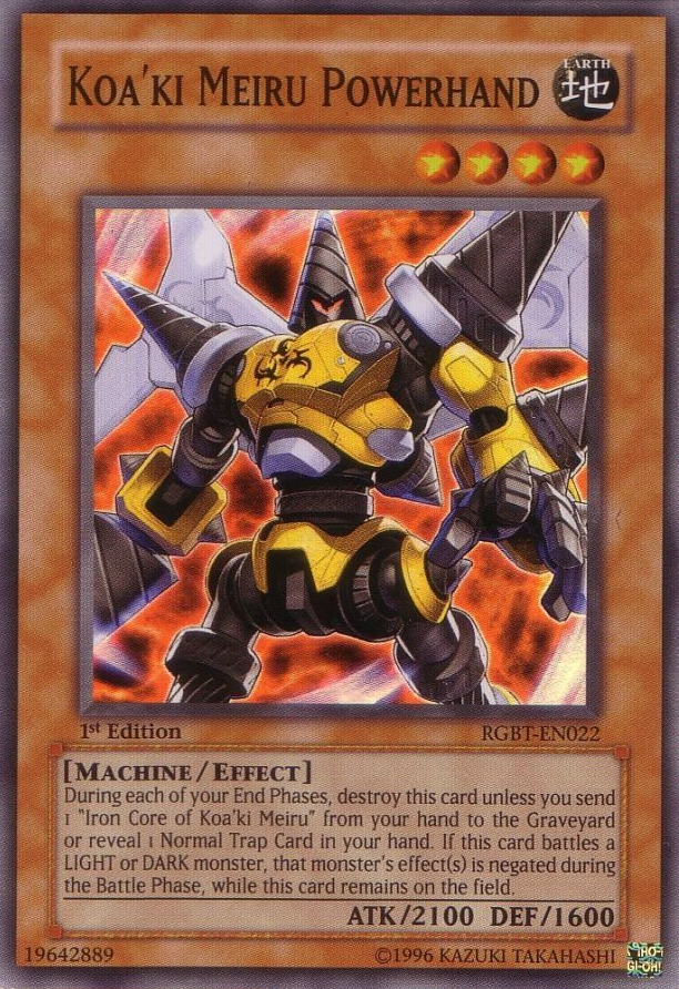 Koa'ki Meiru Powerhand [RGBT-EN022] Super Rare | Arkham Games and Comics