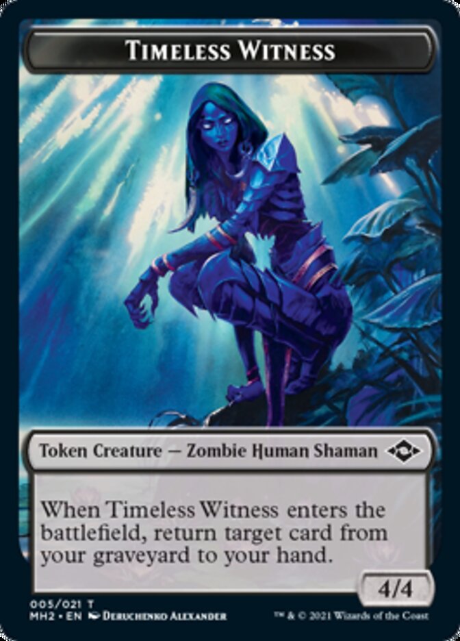 Timeless Witness Token // Treasure Token (#20) [Modern Horizons 2 Tokens] | Arkham Games and Comics