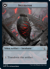 Incubator // Phyrexian (16) Double-Sided Token [March of the Machine Tokens] | Arkham Games and Comics