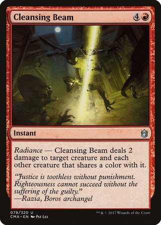 Cleansing Beam [Commander Anthology] | Arkham Games and Comics