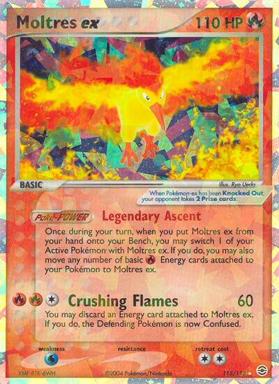 Moltres ex (115/112) [EX: FireRed & LeafGreen] | Arkham Games and Comics