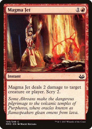 Magma Jet [Modern Masters 2017] | Arkham Games and Comics