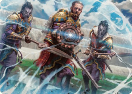 Argivian Phalanx Art Card [Dominaria United Art Series] | Arkham Games and Comics