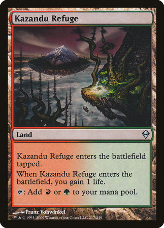 Kazandu Refuge [Zendikar] | Arkham Games and Comics