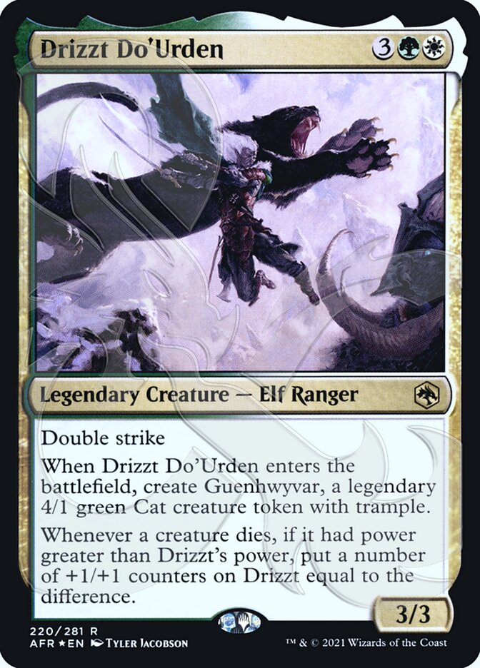 Drizzt Do'Urden (Ampersand Promo) [Dungeons & Dragons: Adventures in the Forgotten Realms Promos] | Arkham Games and Comics