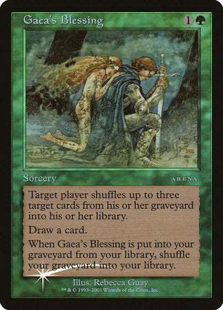 Gaea's Blessing [Arena League 2001] | Arkham Games and Comics