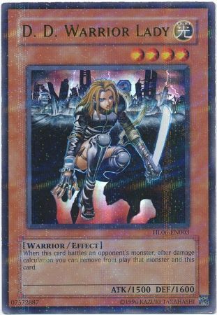 D.D. Warrior Lady [HL06-EN003] Ultra Rare | Arkham Games and Comics