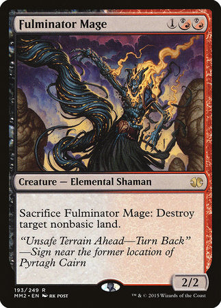 Fulminator Mage [Modern Masters 2015] | Arkham Games and Comics