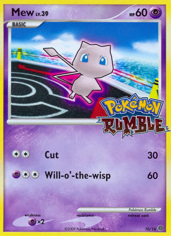 Mew (10/16) [Pokémon Rumble] | Arkham Games and Comics