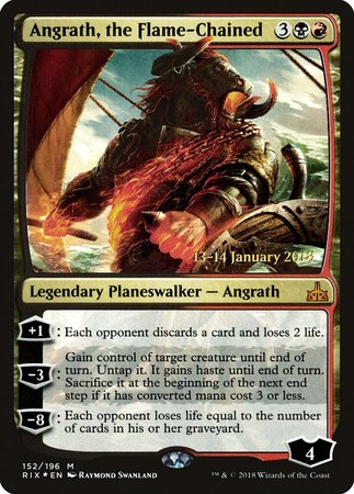 Angrath, the Flame-Chained [Rivals of Ixalan Promos] | Arkham Games and Comics