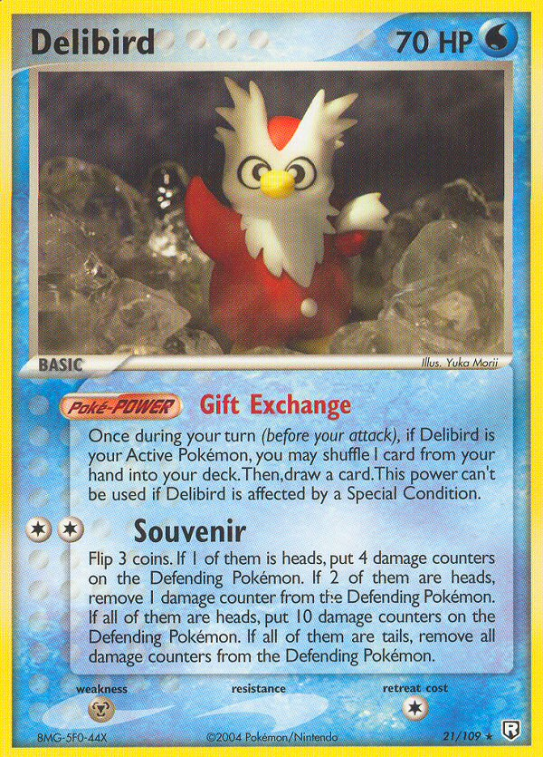 Delibird (21/109) [EX: Team Rocket Returns] | Arkham Games and Comics