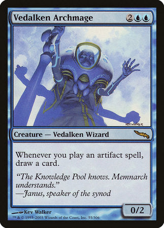 Vedalken Archmage [Mirrodin] | Arkham Games and Comics