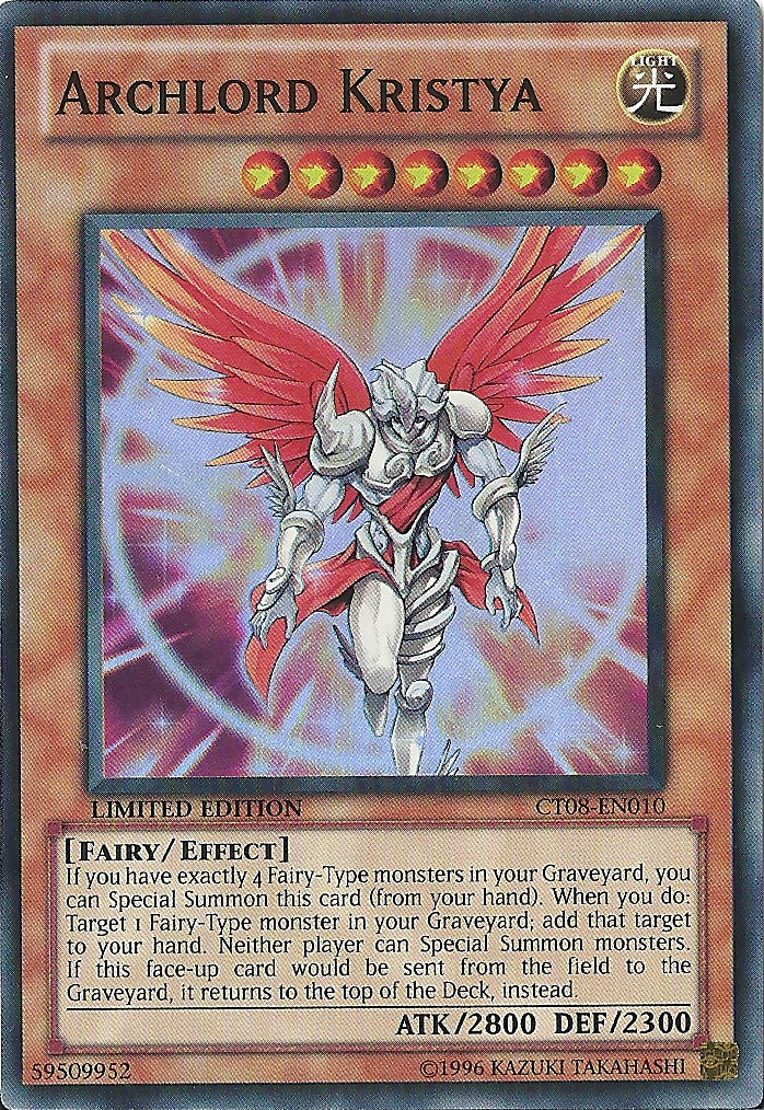 Archlord Kristya [CT08-EN010] Super Rare | Arkham Games and Comics