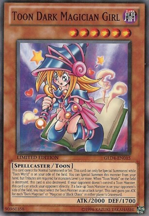 Toon Dark Magician Girl [GLD4-EN015] Common | Arkham Games and Comics