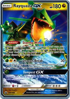 Rayquaza GX (109/168) (Dragones y Sombras - Pedro Eugenio Torres) [World Championships 2018] | Arkham Games and Comics