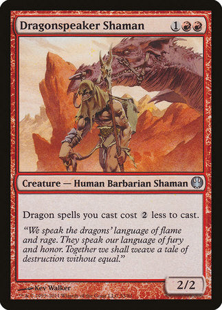 Dragonspeaker Shaman [Duel Decks: Knights vs. Dragons] | Arkham Games and Comics