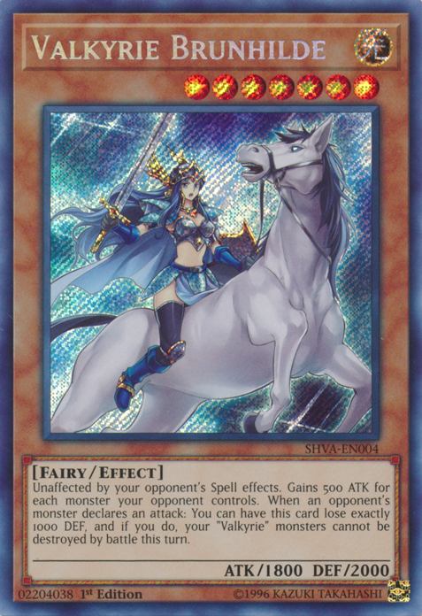 Valkyrie Brunhilde [SHVA-EN004] Secret Rare | Arkham Games and Comics