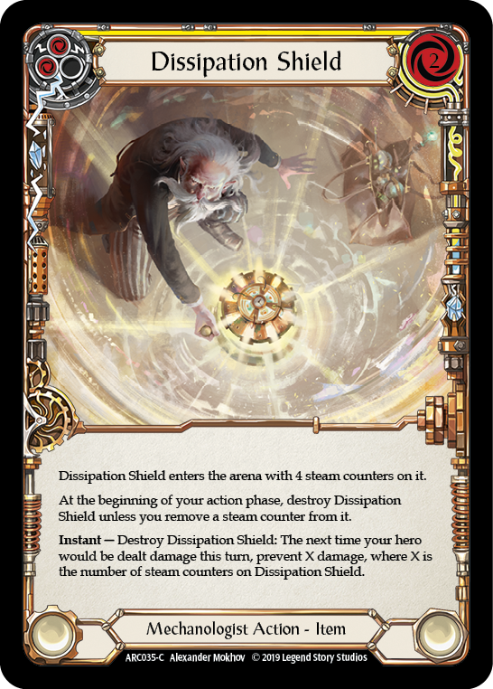 Dissipation Shield [ARC035-C] (Arcane Rising)  1st Edition Normal | Arkham Games and Comics