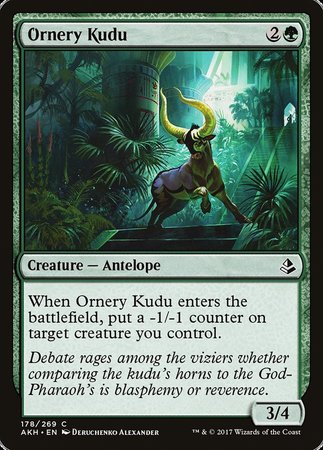 Ornery Kudu [Amonkhet] | Arkham Games and Comics