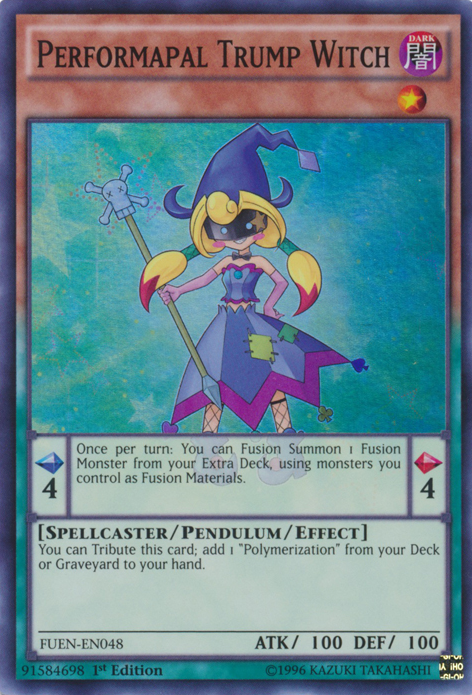 Performapal Trump Witch [FUEN-EN048] Super Rare | Arkham Games and Comics