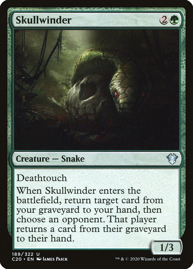 Skullwinder [Commander 2020] | Arkham Games and Comics