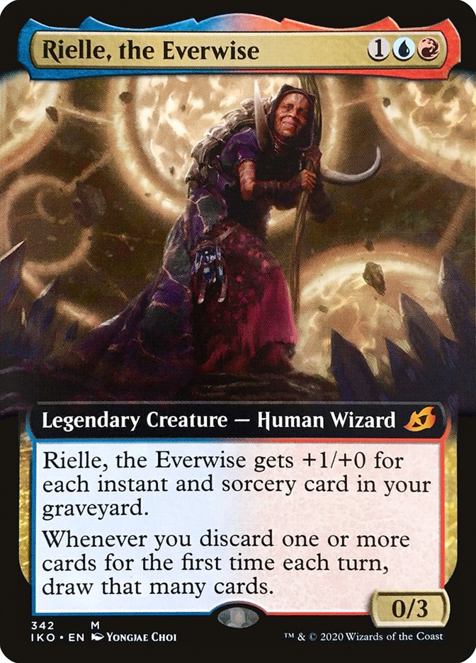 Rielle, the Everwise (Extended Art) [Ikoria: Lair of Behemoths] | Arkham Games and Comics