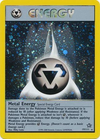 Metal Energy (19/111) [Neo Genesis Unlimited] | Arkham Games and Comics