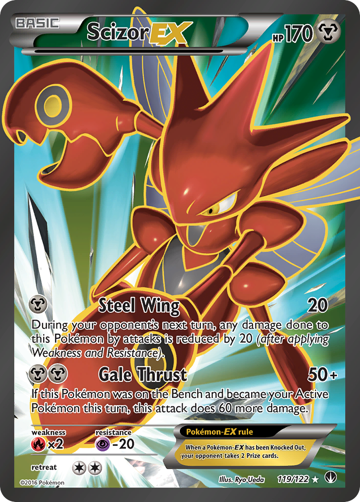 Scizor EX (119/122) [XY: BREAKpoint] | Arkham Games and Comics