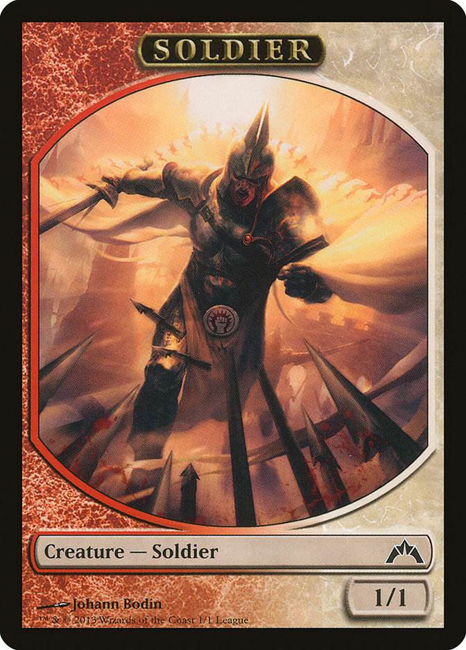 Soldier (Johann Bodin) [League Tokens 2013] | Arkham Games and Comics