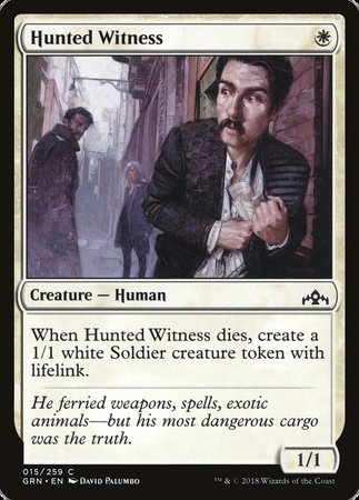 Hunted Witness [Guilds of Ravnica] | Arkham Games and Comics