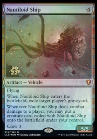 Nautiloid Ship [Commander Legends: Battle for Baldur's Gate Prerelease Promos] | Arkham Games and Comics