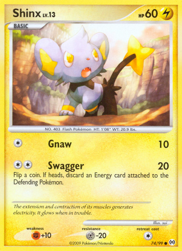 Shinx (74/99) [Platinum: Arceus] | Arkham Games and Comics