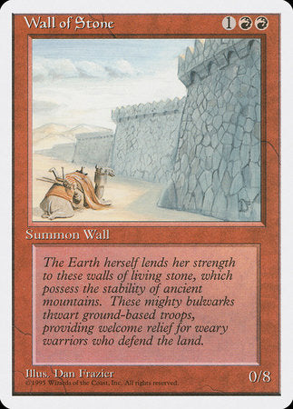 Wall of Stone [Fourth Edition] | Arkham Games and Comics