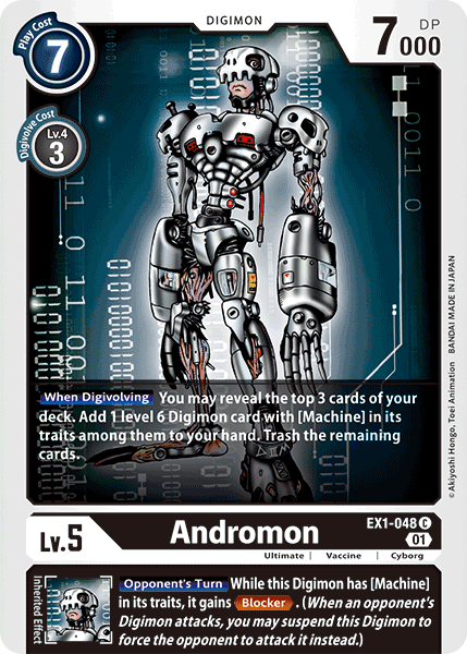 Andromon [EX1-048] [Classic Collection] | Arkham Games and Comics