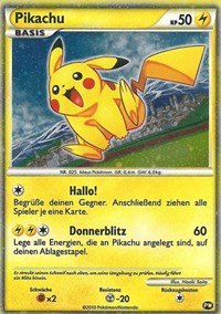 Pikachu (PW6) (German) [Pikachu World Collection Promos] | Arkham Games and Comics