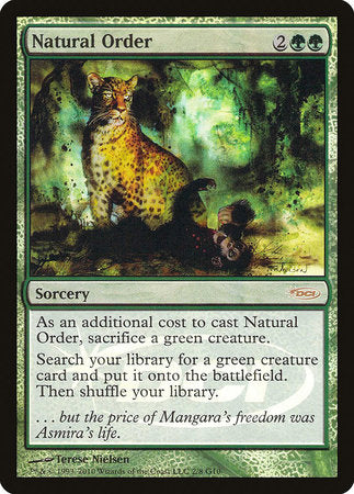 Natural Order [Judge Gift Cards 2010] | Arkham Games and Comics