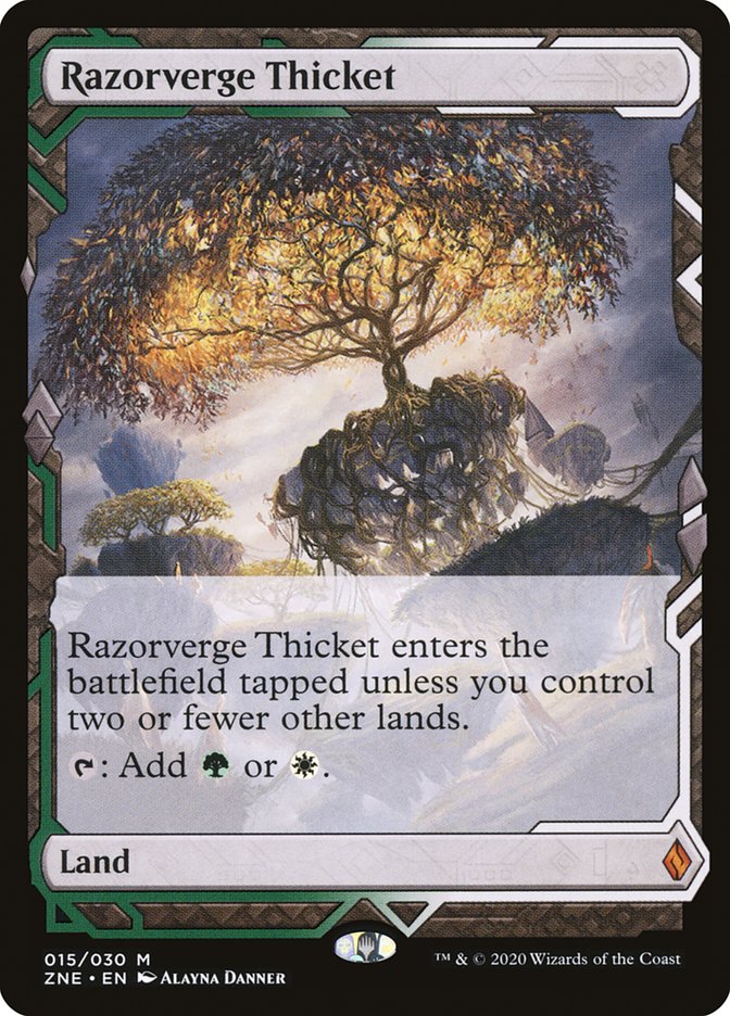 Razorverge Thicket [Zendikar Rising Expeditions] | Arkham Games and Comics