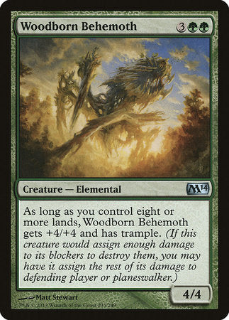 Woodborn Behemoth [Magic 2014] | Arkham Games and Comics