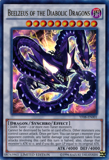 Beelzeus of the Diabolic Dragons [YF08-EN001] Ultra Rare | Arkham Games and Comics