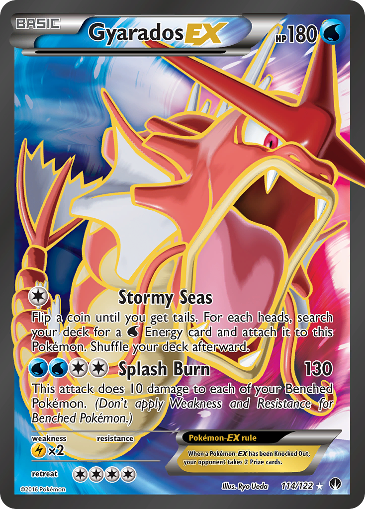 Gyarados EX (114/122) [XY: BREAKpoint] | Arkham Games and Comics