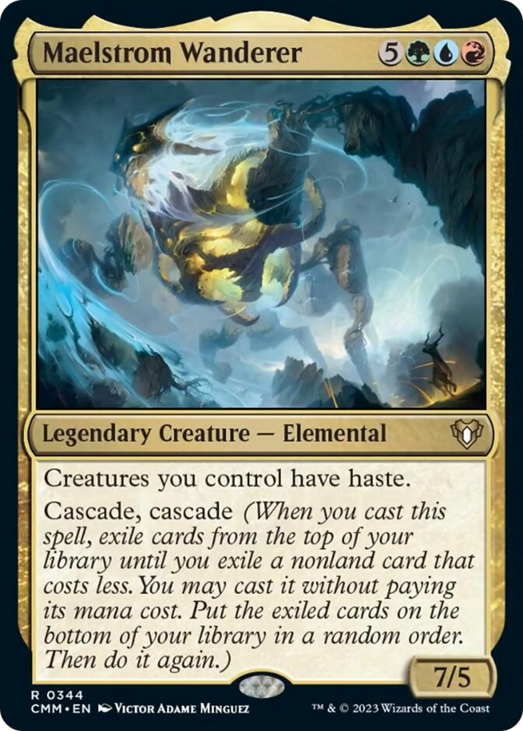 Maelstrom Wanderer [Commander Masters] | Arkham Games and Comics