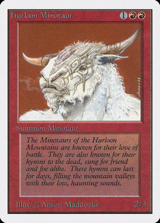 Hurloon Minotaur [Unlimited Edition] | Arkham Games and Comics