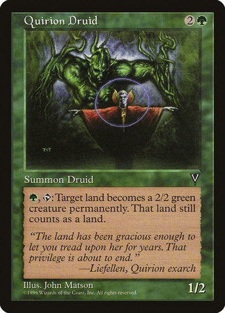 Quirion Druid [Visions] | Arkham Games and Comics