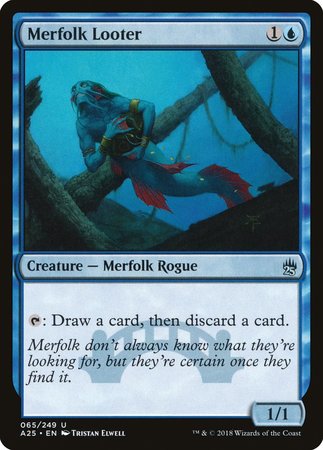 Merfolk Looter [Masters 25] | Arkham Games and Comics